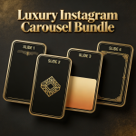 Luxury Instagram Carousel Bundle