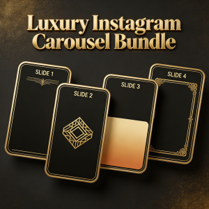 Luxury Instagram Carousel Bundle