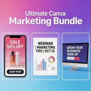 Ultimate Canva Marketing Bundle